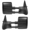 03-10 Ford Expedition Power Heated Puddle Textured Black Tow Mirror PAIR (Trail Ridge)