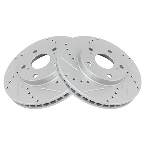 Evan-Fischer Front Brake Rotor - For 1992-2006 Toyota Camry, Avalon, Sienna & Lexus ES300