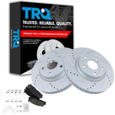Front Performance Rotor & Posi Ceramic Pad Kit 07-11 Camry; 07-13 Lexus