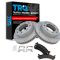 Front Performance Rotor & Posi Metallic Pad Kit 01-10 Chevy Truck/SUV
