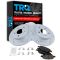 Rear Performance Rotor & Posi Ceramic Pad Kit 04-12 Gm FWD