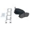 Front Performance Rotor & Posi Metallic Pad Kit 05-06 9-2X; 02-11 Impreza