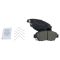 Front Performance Rotor & Posi Ceramic Pad Kit 04-07 Civic SI; 02-06 RSX