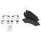 Front & Rear Performance Rotor & Posi Metallic Pad Kit 07 Chevy Truck/SUV