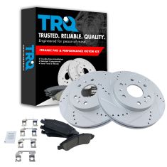 Front Performance Rotor & Premium Posi Ceramic Pad Kit 05-09  Chevy Truck/SUV