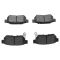 94-01 Civic, Integra Rear Premium Posi Semi Metallic Brake Pad & Performance Rotor Kit