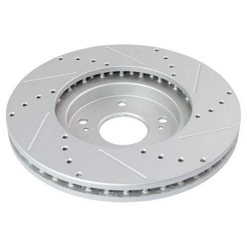 AM Autoparts Front & Rear Brake Rotor & Posi Ceramic Pad Kit For Acura TL 1999-2003