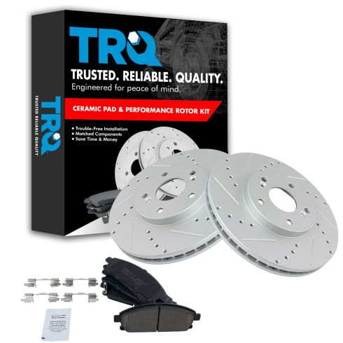 03-06 Acura MDX Front Performance Brake Rotor & Ceramic Pad Kit