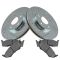 00-05 Dodge Noen Front Performance Brake Rotor & Ceramic Pad Kit