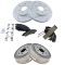 07-08 Chevy Silverado 1500, GMC Sierra 1500 Front & Rear Performance Disc Brake Pad Rotor & Drum Kit