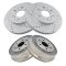 05-08 Chevy Silverado 1500, GMC Sierra 1500 6 Lug Front Performance Rotor & Rear Drum Kit