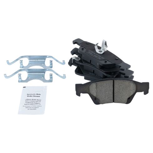 8pcs Front Rear Ceramic Brake Pads for 2011-21 Jeep Grand