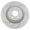 Chrysler Dodge Jeeo SRT-8 Front Premium Posi Ceramic Brake Pad & Performance Rotor Kit
