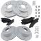 GM Truck Front & Rear Premium Posi Metallic Brake Pad & Performance Rotor Kit