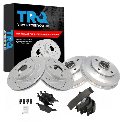 Brake Pad & Rotor, Shoe & Drum Kit