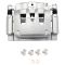 Rear Metallic Performance Brake Kit with Calipers