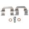 Semi Metallic Brake Pad, Performance Rotor and Caliper Kit