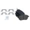 Semi-Metallic Brake Pad & Performance Rotor Kit