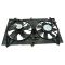 03-07 Honda Accord Radiator A/C Dual Cooling Fan for 4 Cyl Denso Brand