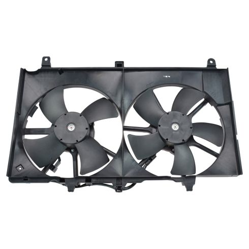 03-06 Nissan 350Z; 03-06 Infiniti G35; 07 G35 2dr Dual Radiator Cooling Fan Assy