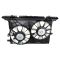 Radiator Dual Cooling Fan Assembly