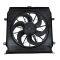 04-05 Jeep Liberty 3.7L (w/o HD Cooling) Radiator Cooling Fan Assy