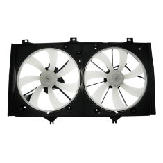 07-09 Toyota Camry w/2.4L (w/o Tow Pkg) Radiator Dual Cooling Fan Assy