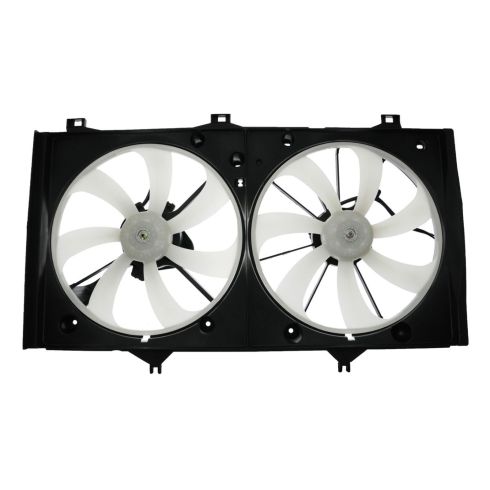 07-09 Toyota Camry w/2.4L (w/o Tow Pkg) Radiator Dual Cooling Fan Assy
