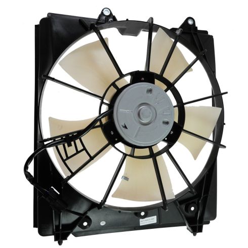 09-11 Acura TL w/3.5L; 10-11 TL w/3.7L & MT; 12 TL Radiator Cooling Fan Assy LH
