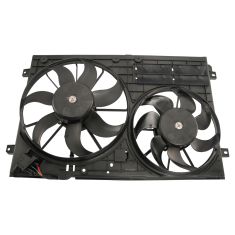 05-13 VW Jetta w/2.0L Diesel Radiator Dual Cooling Fan Assy