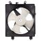 01-05 Honda Civic Radiator & AC Condenser Fan PAIR