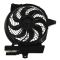 2001-02 Hyundai Santa Fe Radiator & AC Condenser Fan PAIR