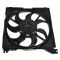 2001-02 Hyundai Santa Fe Radiator & AC Condenser Fan PAIR