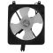 90-93 Honda Accord Radiator & AC Condenser Fan PAIR