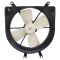 96-98 Civic; 97-98 Acura EL Radiator & AC Condenser Fan PAIR