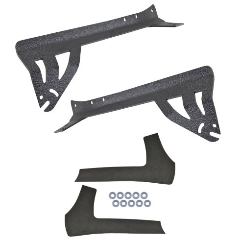 07-15 Jeep Wrangler Single 50 Inch LED Light Bar Mounting Bracket Pair