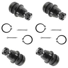 01-06 Chrysler Sebring; Dodge Stratus (Exc Coupe) Upper Ball Joint Set of 4