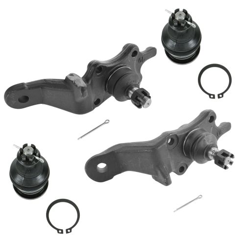 96-02 4runner, 01-02 Sequioa, 00-02 Tundra Front Upper & Lower Ball Joint Set of 4