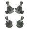 92-02 Chevy GMC Upper & Lower Ball Joint 2WD 8 Lug Wheel kit (4pcs)