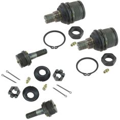 94-04 Dodge Ford Upper & Lower Ball Joint Kit (Set of 4) (Moog)
