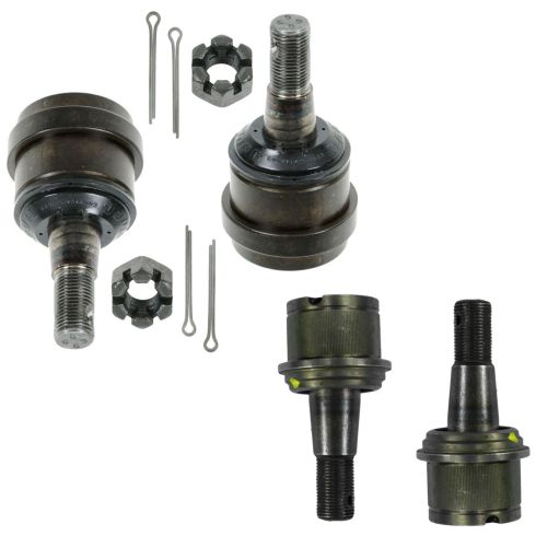 00-02 Dodge Ram 2500, 3500 Upper & Lower Ball Joint Set of 4 (MOOG K7394, K7397)