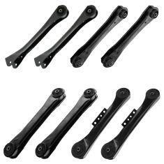 93-98 Jeep Grand Cherokee Front & Rear Upper & Lower Control Arm Set
