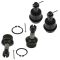 00-01 Dodge Ram 1500 4WD Dana 44 Front Upper & Lower Balljoint Set of 4