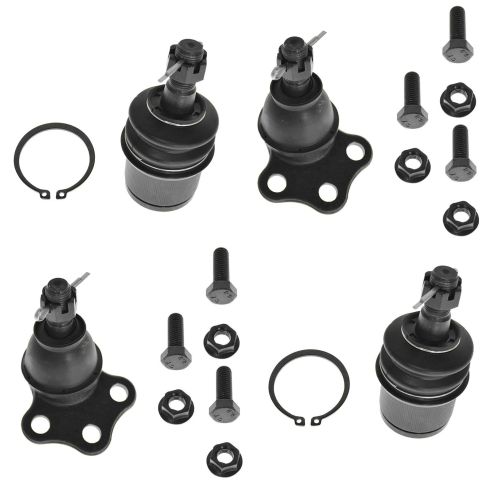 00-04 Dodge Dakota; 00-03 Durango Front Upper & Lower Ball Joint Set
