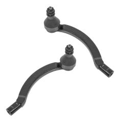 01-09 Volvo S60; 00-06 S80; 01-02 V70 FWD; 03-07 V70 Front Outer Tie Rod End PAIR