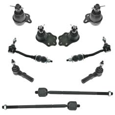 00-04 Dodge Dakota; 00-03 Durango w/2WD Front Suspension Kit (10pc)