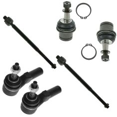 05-09 Chrysler 300; 06-09 Dodge Charger; 05-09 Magnum Lower Ball Joint/Inner & Outer Tie Rod Kit