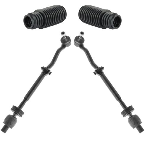 84-91 BMW 3 Series Inner & Outer Tie Rod Assy/Rack Boot Kit