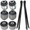 01-05 BMW 325CI, 325XI, 330CI, 330XI, 8 Piece Rear Lower Lateral Locating Arm & Bushing Kit