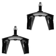 87-95 Jeep Wrangler (Frame Side Rail Mtd) Rear Upper Shock Mount Bracket PAIR